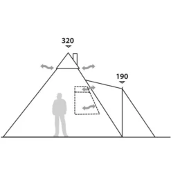 Robens Kiowa Tipi-Zelt -Camping-ausrüstung Verkäufe 2024 4877793 1280x1280