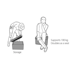 Outwell Cornillon High Seat & Storage Aufbewahrungshocker -Camping-ausrüstung Verkäufe 2024 5930522 1280x1280