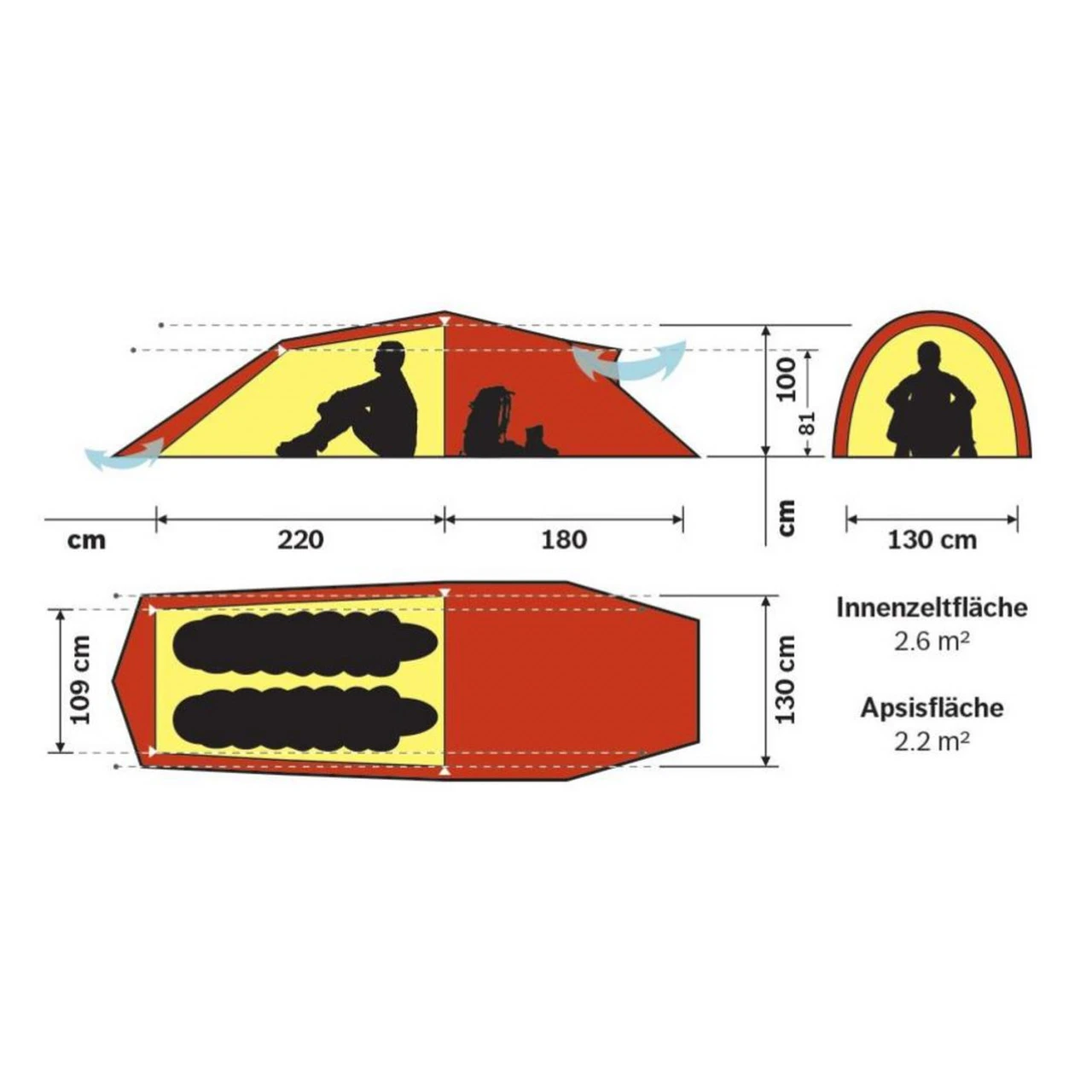 Hilleberg Nallo 2 GT Trekkingzelt 2 Hilleberg Nallo 2 GT Trekkingzelt – Bild 2