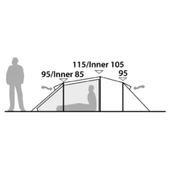 Robens Voyager 3EX Trekkingzelt -Camping-ausrüstung Verkäufe 2024 6086222 1280x1280