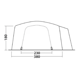 Outwell Montana 6PE Familienzelt -Camping-ausrüstung Verkäufe 2024 6725878 1280x1280