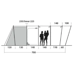 Outwell Vermont 7PE Familienzelt -Camping-ausrüstung Verkäufe 2024 6725904 1280x1280