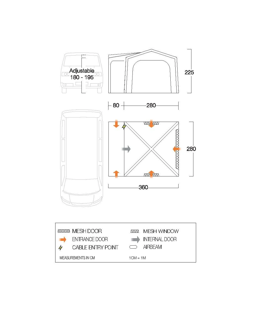 Vango Agora Air VW Busvorzelt 2 Vango Agora Air VW Busvorzelt – Bild 2