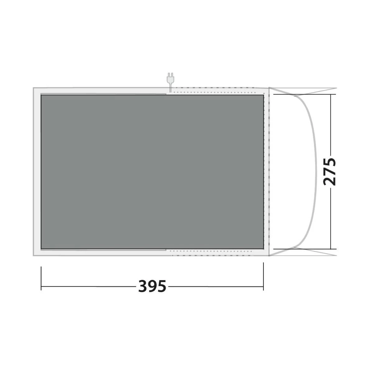 Robens Footprint Wolf Moon 5XP Zeltunterlage 2 Robens Footprint Wolf Moon 5XP Zeltunterlage – Bild 2