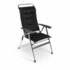 Dometic Quattro Milano Chair Pro Black Klappstuhl