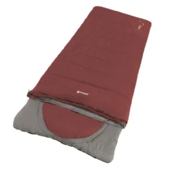 Outwell Contour Lux Red Kunstfaserschlafsack