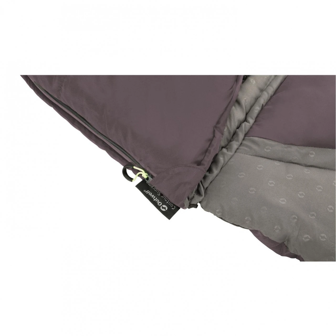 Outwell Contour Dark Purple Kunstfaserschlafsack 7 Outwell Contour Dark Purple Kunstfaserschlafsack – Bild 7