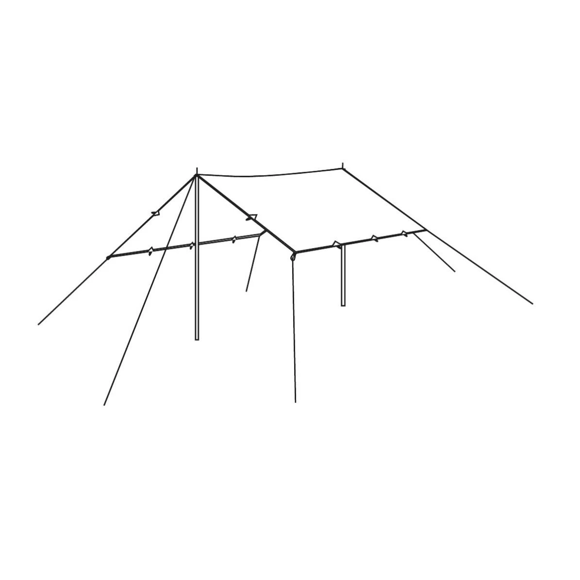 Robens Tarp 3 X 3 M Sonnensegel 7 Robens Tarp 3 X 3 M Sonnensegel – Bild 7