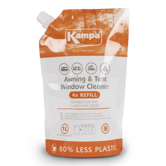Kampa PVC-Reiniger Nachfüllbeutel 1 L 1 Kampa PVC-Reiniger Nachfüllbeutel 1 L
