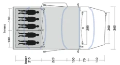 Outwell Jacksondale 5PA Familienzelt -Camping-ausrüstung Verkäufe 2024 7366199 1280x1280