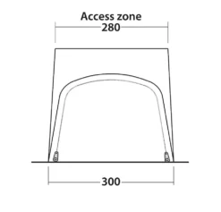Outwell Newburg 240 Air Tall Wohnmobilvorzelt -Camping-ausrüstung Verkäufe 2024 7366572 1280x1280