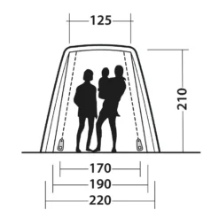 Outwell Sandcrest S Heckzelt -Camping-ausrüstung Verkäufe 2024 7366705 1280x1280
