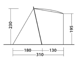 Outwell Sandcrest L Heckzelt -Camping-ausrüstung Verkäufe 2024 7366720 1280x1280