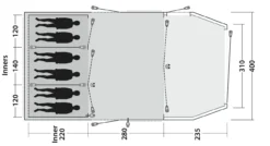 Outwell Yosemite Lake 6TC Familienzelt 22 Outwell Yosemite Lake 6TC Familienzelt -Camping-ausrüstung Verkäufe 2024 7366832 1280x1280
