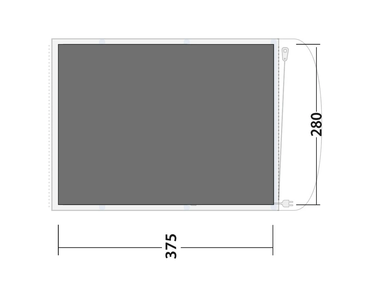 Outwell Footprint Lindale 5PA Zeltunterlage 2 Outwell Footprint Lindale 5PA Zeltunterlage – Bild 2