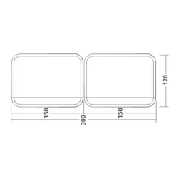Outwell Windscreen Air Scalable 150 Windschutz -Camping-ausrüstung Verkäufe 2024 7432390 1280x1280