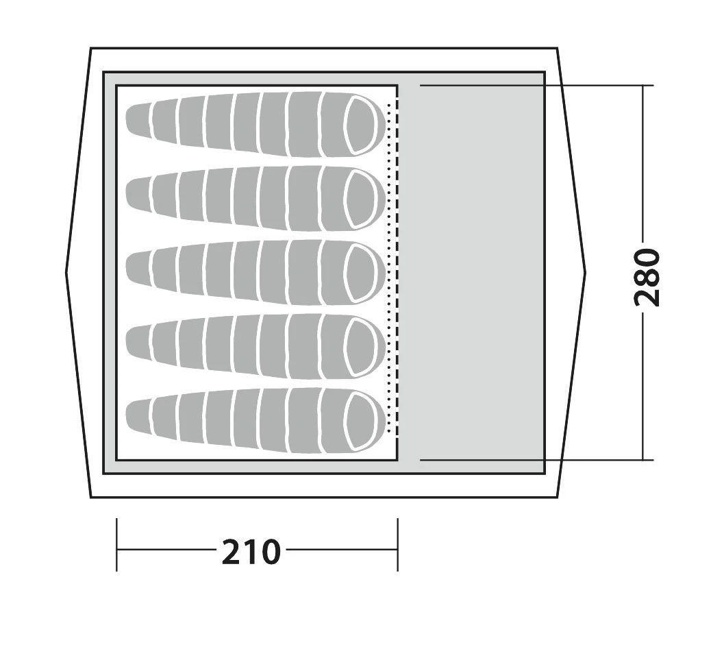 Robens Inner Tent Prospector Castle Innenzelt 2 Robens Inner Tent Prospector Castle Innenzelt – Bild 2