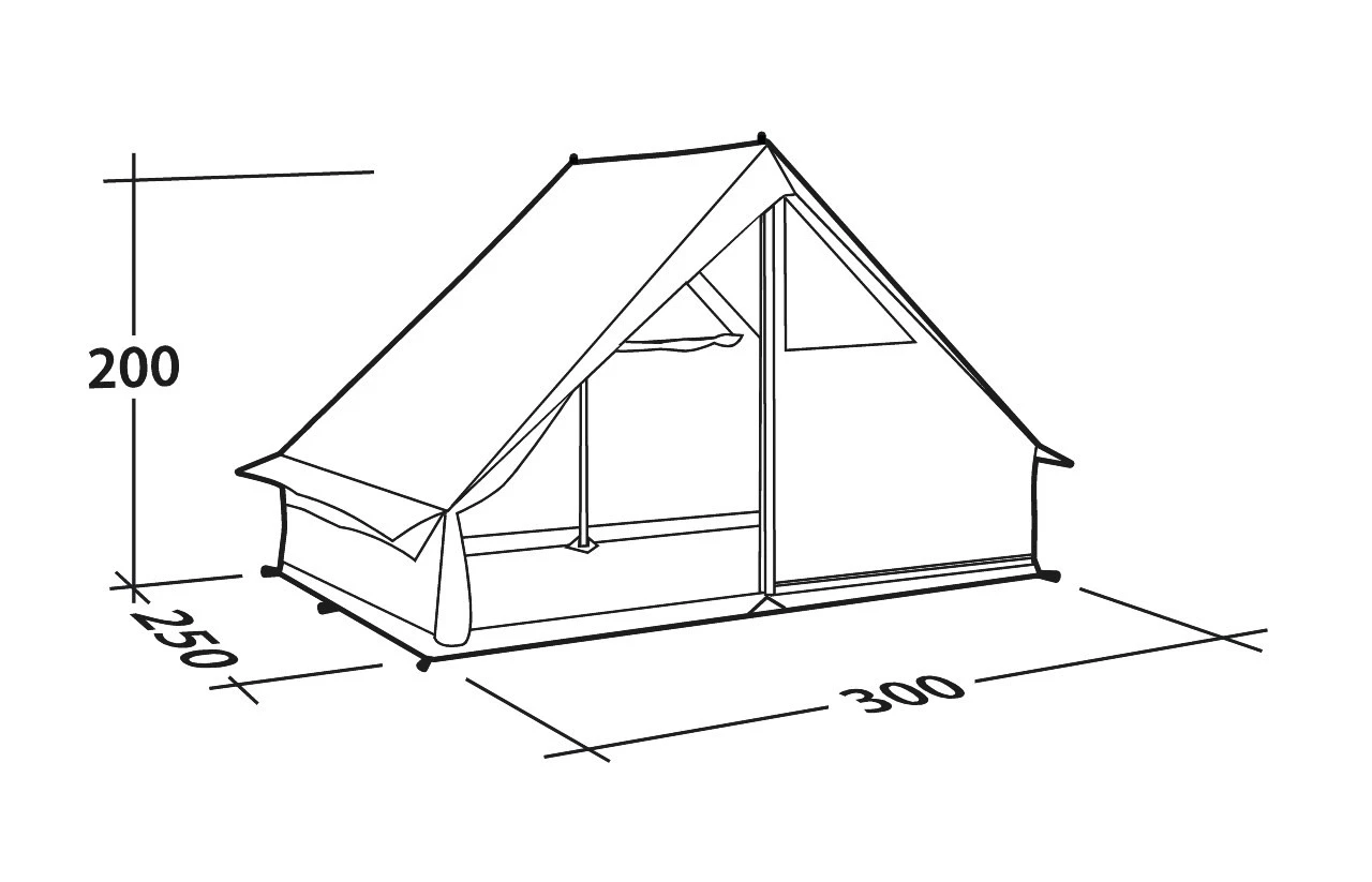 Robens Prospector Shanty Gruppenzelt 2 Robens Prospector Shanty Gruppenzelt – Bild 2