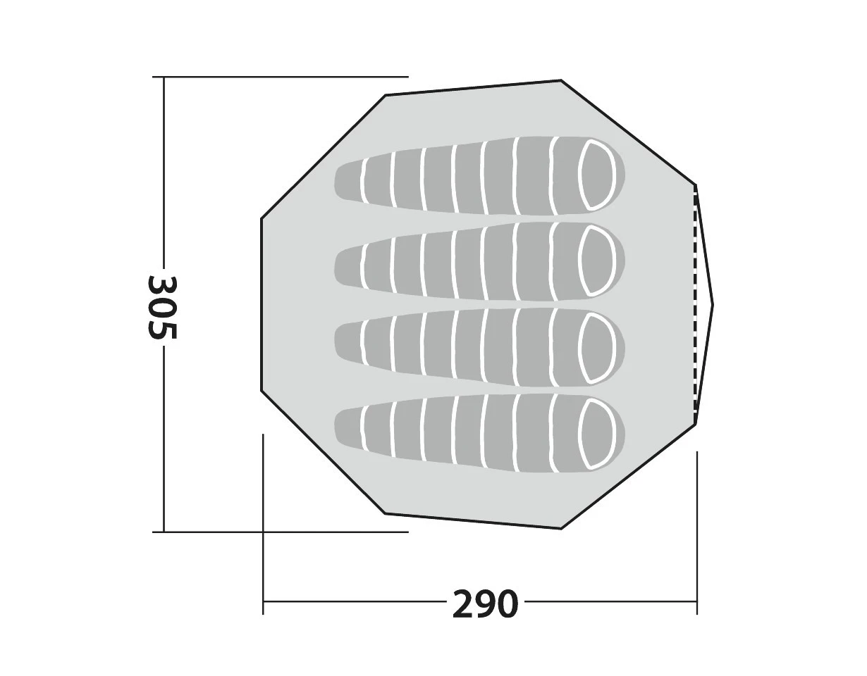 Robens Klondike S Tipi-Zelt 3 Robens Klondike S Tipi-Zelt – Bild 3