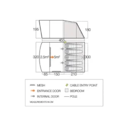Vango Avington Flow 500 Ausstellungszelt -Camping-ausrüstung Verkäufe 2024 7504604 1280x1280