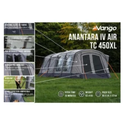 Vango Anantara IV Air TC 450XL Familienzelt -Camping-ausrüstung Verkäufe 2024 7507103 1280x1280