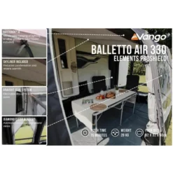 Vango Balletto Air 330 Elements ProShield Wohnwagenvorzelt -Camping-ausrüstung Verkäufe 2024 7507126 1280x1280