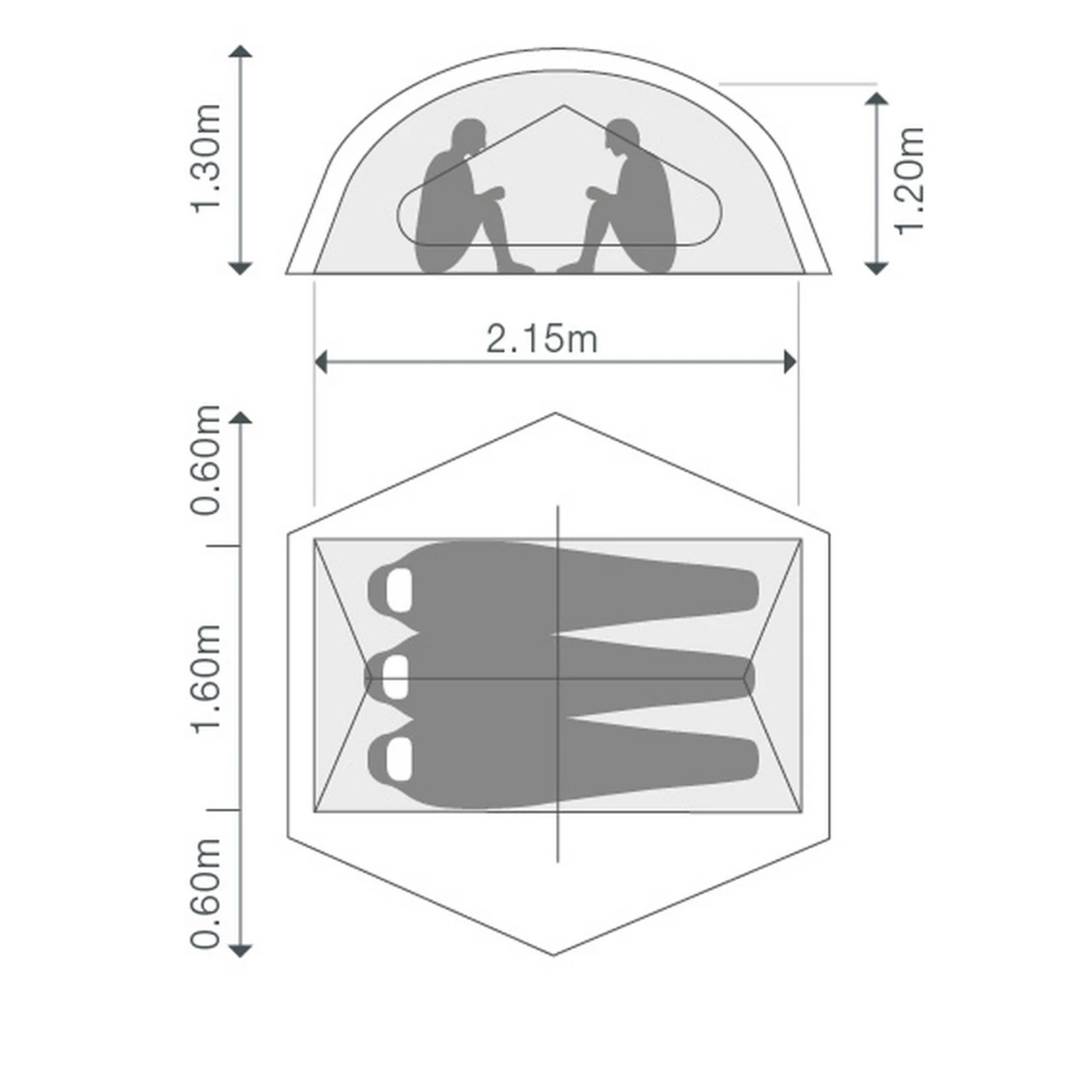 Exped Lyra III Trekkingzelt 2 Exped Lyra III Trekkingzelt – Bild 2