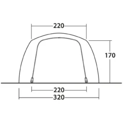 Outwell Odessa 5 Familienzelt (Spring Campaign 2023) -Camping-ausrüstung Verkäufe 2024 7691737 1280x1280