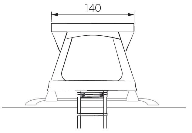 Dometic TRT 140 AIR Dachzelt 3 Dometic TRT 140 AIR Dachzelt – Bild 3
