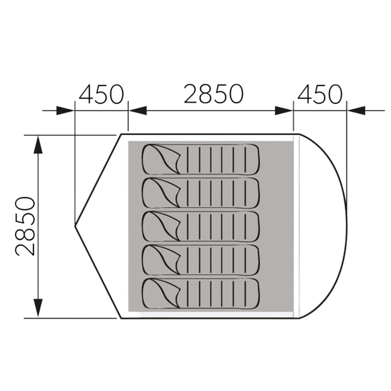 Dometic Reunion FTG 5X5 Redux Campingzelt 2 Dometic Reunion FTG 5X5 Redux Campingzelt – Bild 2