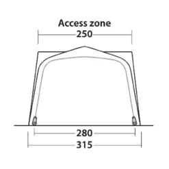 Outwell Maryville 260SA Flex Busvorzelt -Camping-ausrüstung Verkäufe 2024 7865853 1280x1280