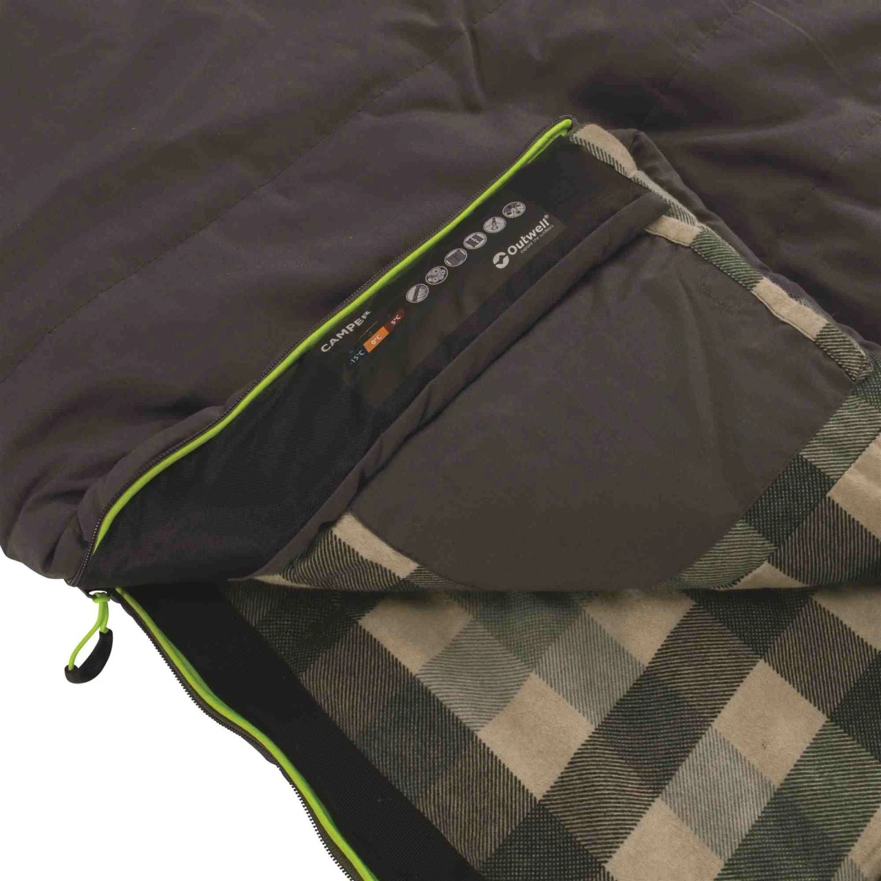 Outwell Camper Kunstfaserschlafsack 4 Outwell Camper Kunstfaserschlafsack – Bild 4