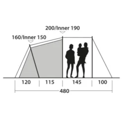 Outwell Springwood 5SG Familienzelt -Camping-ausrüstung Verkäufe 2024 7957931 1280x1280