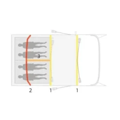 Outwell Hayward Lake 4ATC Familienzelt -Camping-ausrüstung Verkäufe 2024 7957945 1280x1280