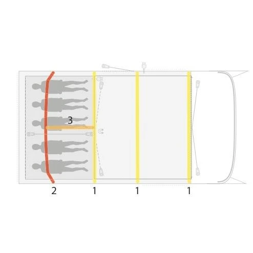 Outwell Hayward Lake 5ATC - Ausstellungszelt 6 Outwell Hayward Lake 5ATC - Ausstellungszelt – Bild 6