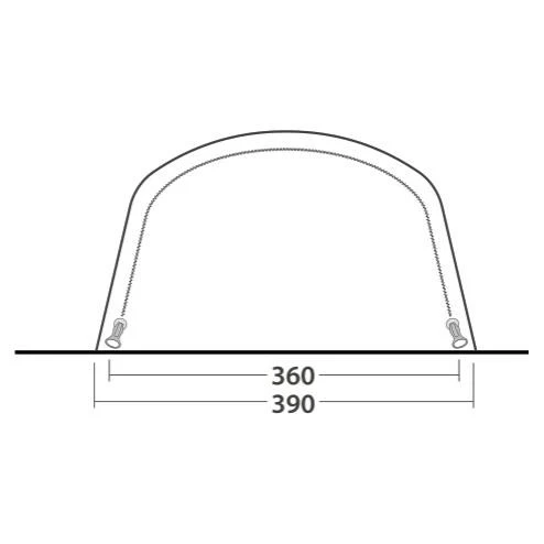 Outwell Hayward Lake 6ATC Familienzelt 5 Outwell Hayward Lake 6ATC Familienzelt – Bild 5