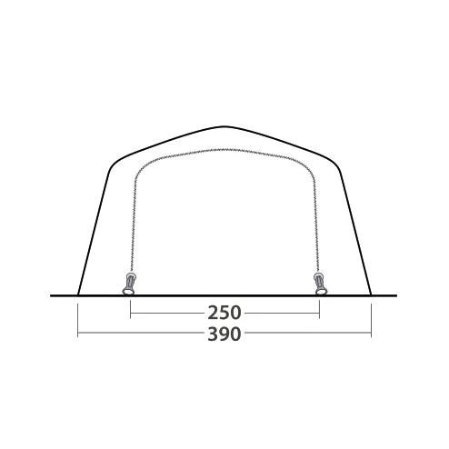 Outwell Wood Lake 6ATC Familienzelt 5 Outwell Wood Lake 6ATC Familienzelt – Bild 5