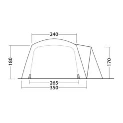 Outwell Nevada 5PE Familienzelt -Camping-ausrüstung Verkäufe 2024 7957982 1280x1280