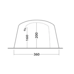 Outwell Sundale 5PA Familienzelt -Camping-ausrüstung Verkäufe 2024 7958056 1280x1280