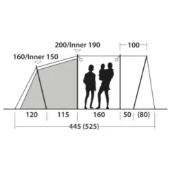 Outwell Ashwood 5 Familienzelt -Camping-ausrüstung Verkäufe 2024 7958073 1280x1280