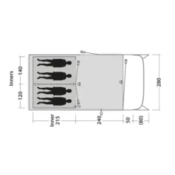 Outwell Greenwood 4 Familienzelt -Camping-ausrüstung Verkäufe 2024 7958083 1280x1280