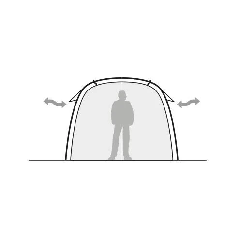 Robens Cobra Stone 5 Gruppenzelt 2 Robens Cobra Stone 5 Gruppenzelt – Bild 2