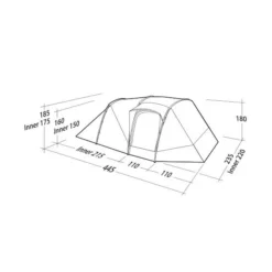 Robens Double Dreamer 4 Familienzelt -Camping-ausrüstung Verkäufe 2024 7975243 1280x1280