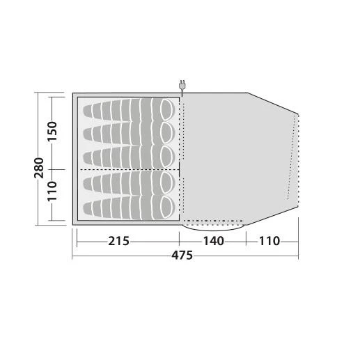 Robens Double Dreamer 5 Familienzelt 4 Robens Double Dreamer 5 Familienzelt – Bild 4