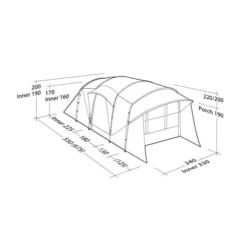 Robens Eagle Rock 6+2XP Familienzelt 18 Robens Eagle Rock 6+2XP Familienzelt -Camping-ausrüstung Verkäufe 2024 7979502 1280x1280