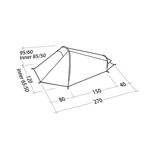 Robens Arrow Head 1 Trekkingzelt 2 Robens Arrow Head 1 Trekkingzelt – Bild 2