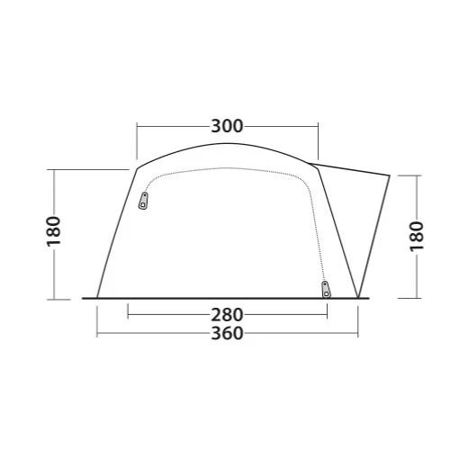 Outwell Springwood 6SG Familienzelt 5 Outwell Springwood 6SG Familienzelt – Bild 5