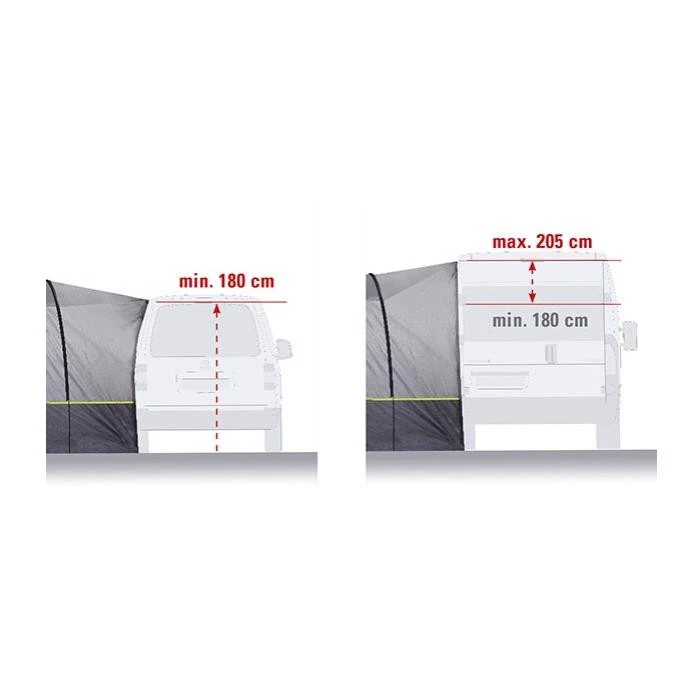 High Peak Trento 2.0 Busvorzelt 4 High Peak Trento 2.0 Busvorzelt – Bild 4