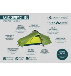 Vango Apex Compact 100 Trekkingzelt 15 Vango Apex Compact 100 Trekkingzelt -Camping-ausrüstung Verkäufe 2024 8057219 1280x1280