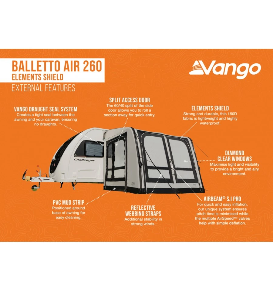 Vango Balletto Air 260 Elements Shield Wohnwagenvorzelt 4 Vango Balletto Air 260 Elements Shield Wohnwagenvorzelt – Bild 4